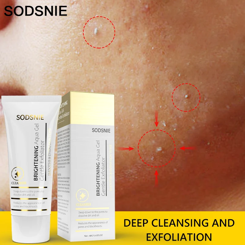 

Honey Exfoliating Gel Cream Nourishing Whitening Moisturizing Repairing Facial Scrub Cleansing Acne Blackheads Skin care 40g
