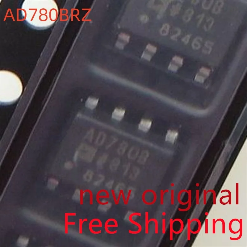 

Free Shipping 5piece New Original AD780BRZ-REEL7 Silk Screen AD780B SOP-8 Voltage High Precision Reference Chip