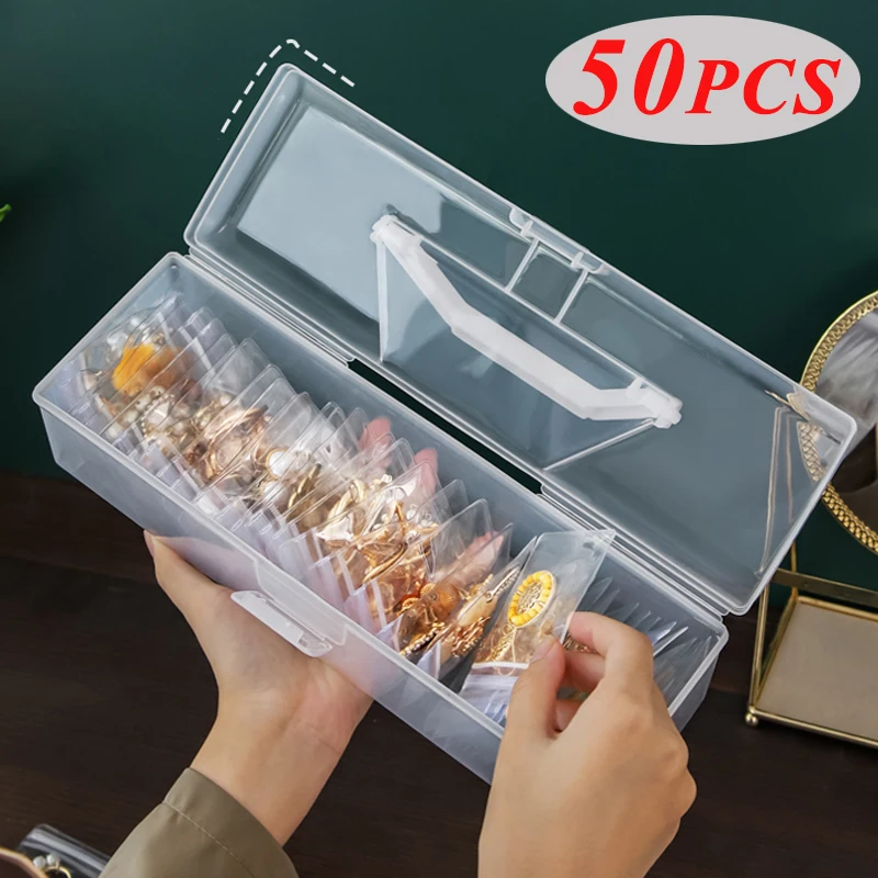 Portable Storage Box High Quality Plastic Material Organizer Transpaent Case BG 