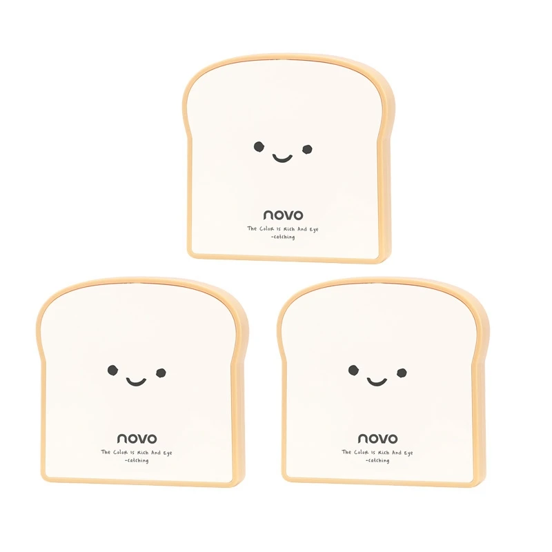 

NOVO 3 шт. Милая потрясающая Бриллиантовая фотопалитра 9 цветов Палитра контурная Пудра Косметика