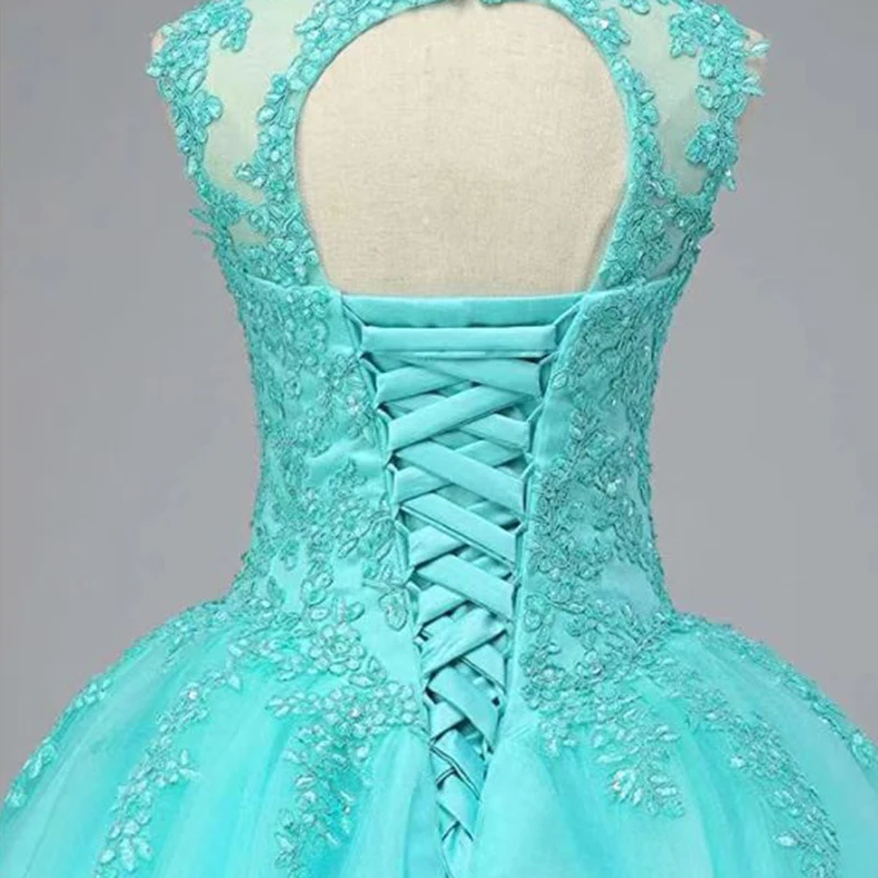 Ball Gown Quinceanera Dresses Applique Sequins Women Prom Evening Party Gowns Birthday Princess Graduation Vestido quinceanera dresses