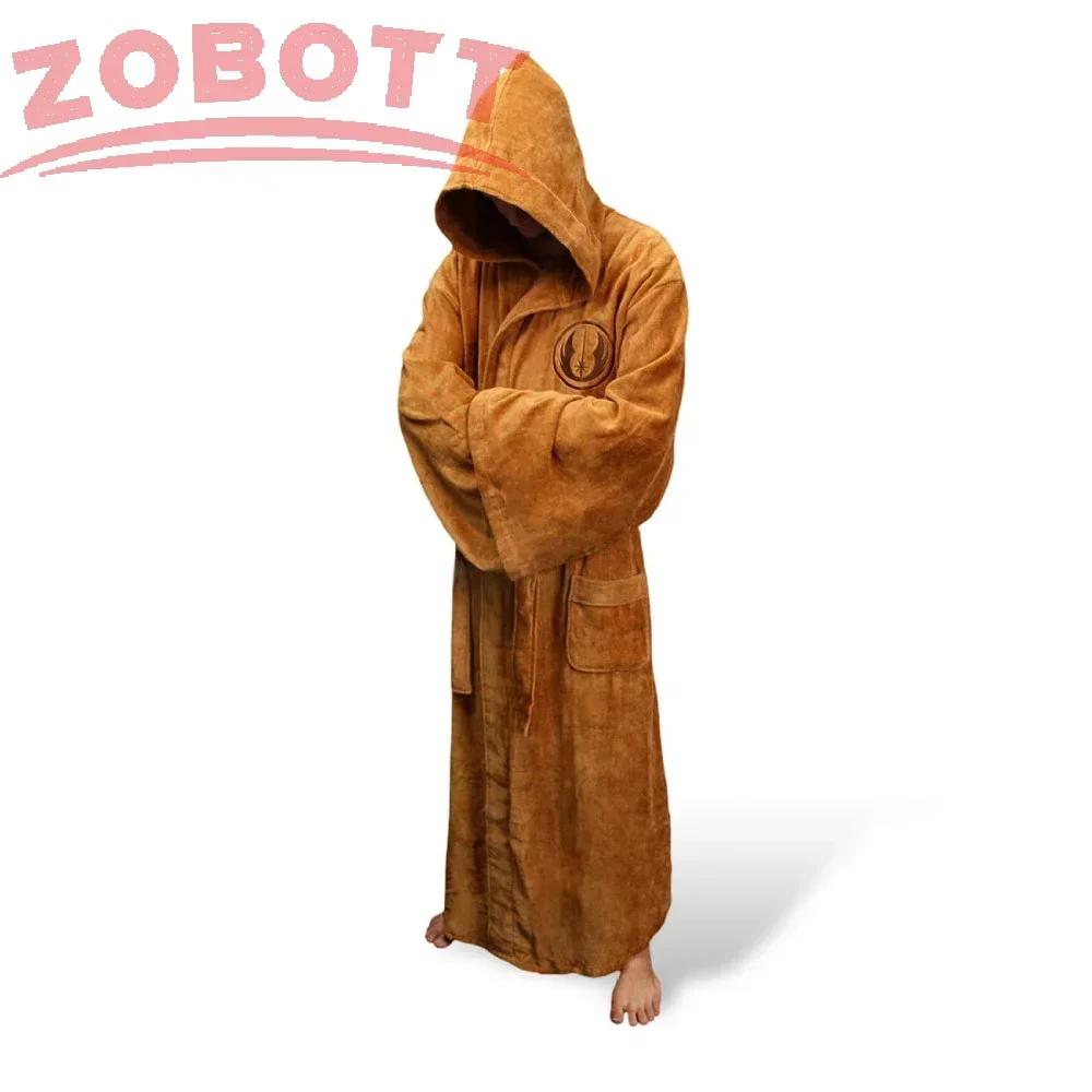 Costume de Cosplay du Film Jedi Knight Pyjama pour Amoureux d'Hiver Peignoir Kigurumi Glutnel V&ecirc;tements Unisexe pour Adultes