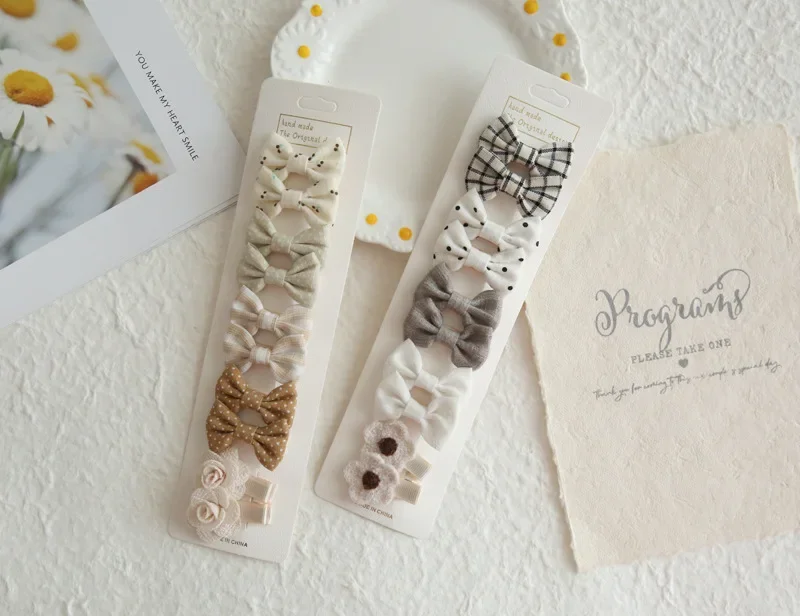 10Pcs/Set Baby Girl Hair Bows
