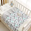 Baby Blankets New Double Layer Super soft Fleece Infant Bebe Swaddle Envelope Wrap For Newborn Baby Boys Girls Bedding Blanket 2
