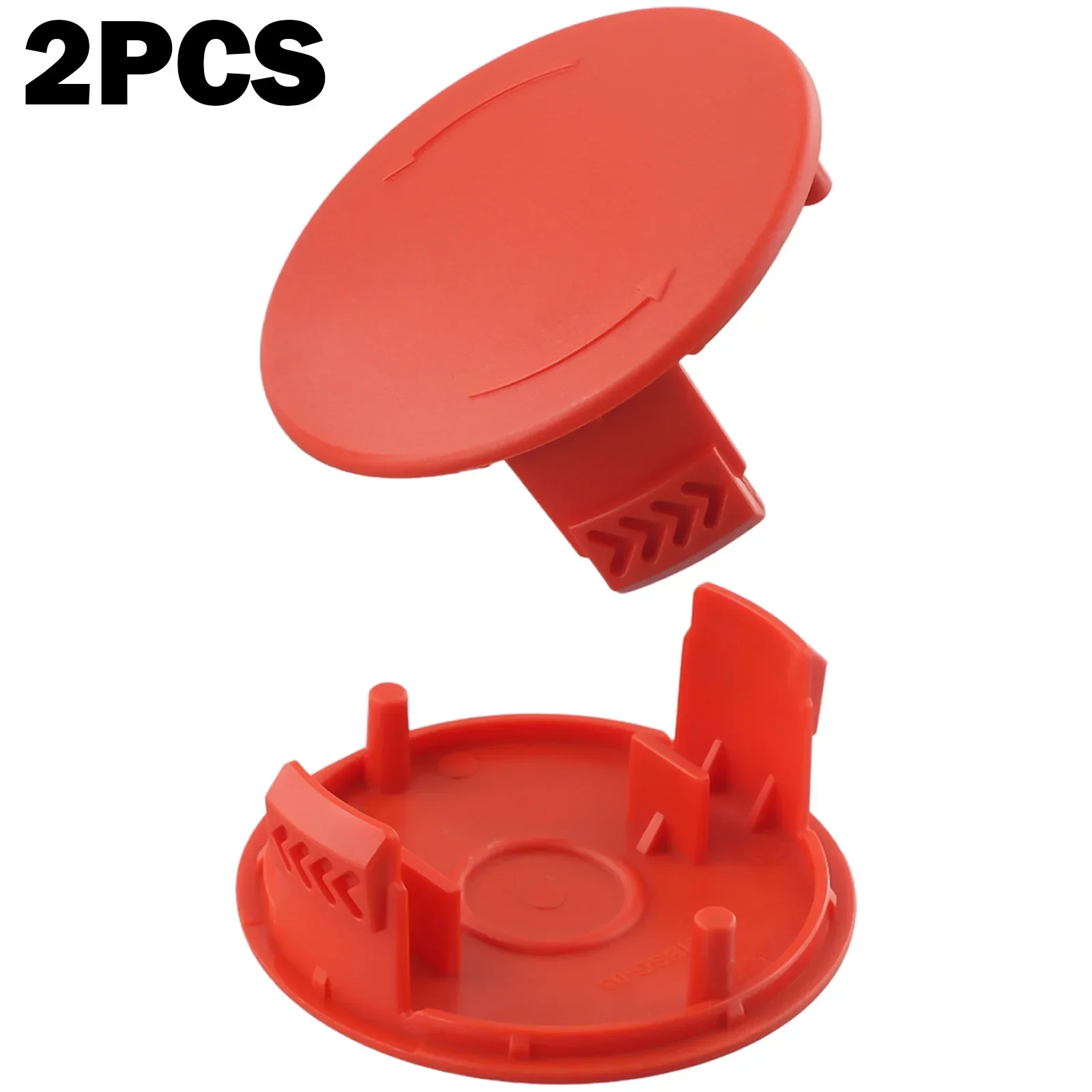 Grass Trimmer Head Aluminum Trimmer Head 2pcs Trimmer Spool Cap Fits For BOSCH AFS 23-37 Strimmer F016F04841 High Quality Spool Cover Replacement Garden Tool