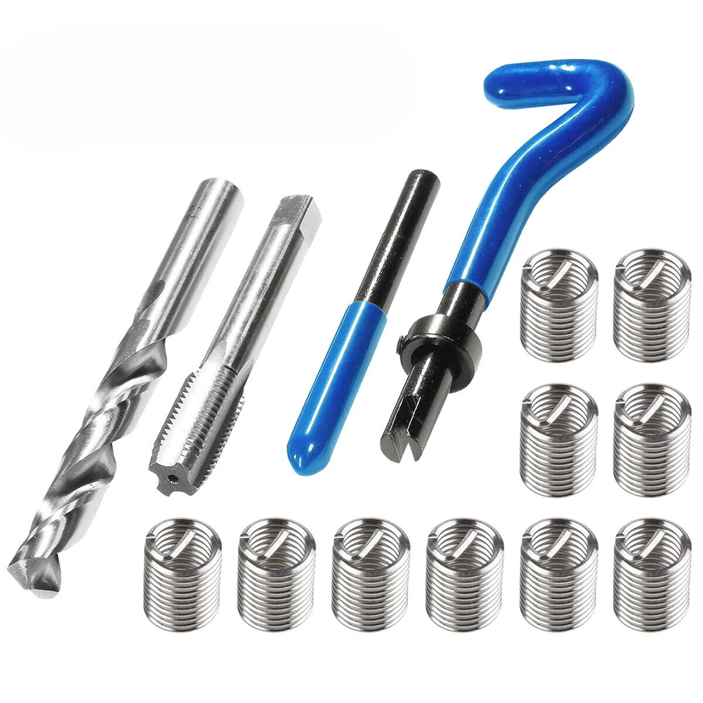 

PC M Package Content Thread Insert Tool HSS Drill Tap Comprehensive Tool Set Efficient Thread Repair High Quality