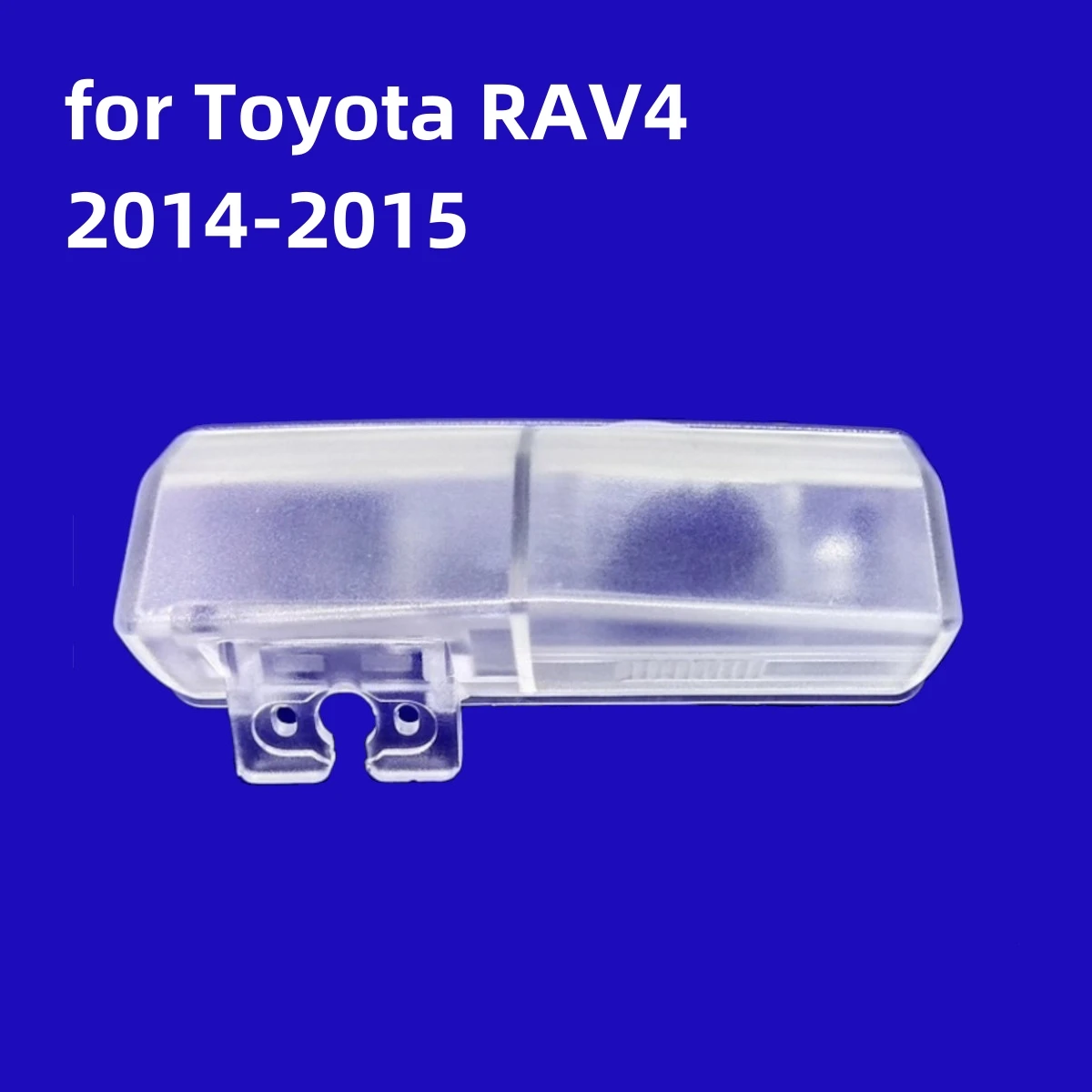 

Car Rear View Camera Bracket Mount Holder License Plate Light Housing for Toyota RAV4 2014-2015