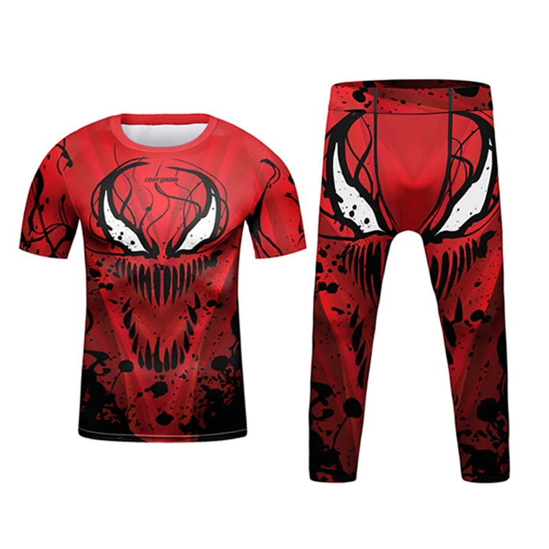 Sports apparel Jiu Jitsu T-shirt For Kid MMA Shorts Bjj Rashguard Kids 4pcs/set Boy Boxe kickboxing Mma Compression Clothing Children Suit