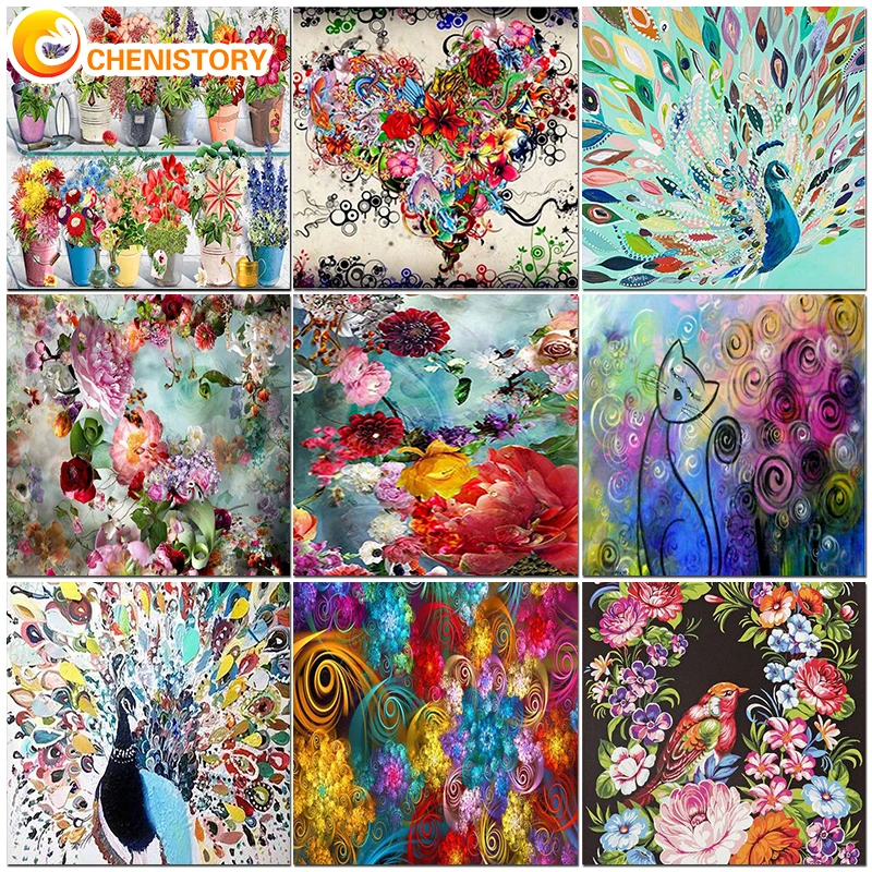 Paint By Numbers Adults kids Chief Figure DIY Painting Kit 40x50CM Canvas