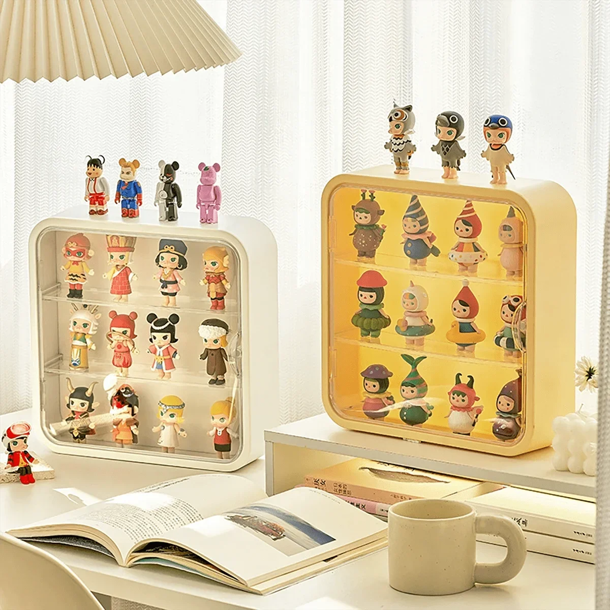 1/3pcs-Blind Box Kit Display Independent Transparent Organizer for Home Decor Collection Display Organizer Display Box