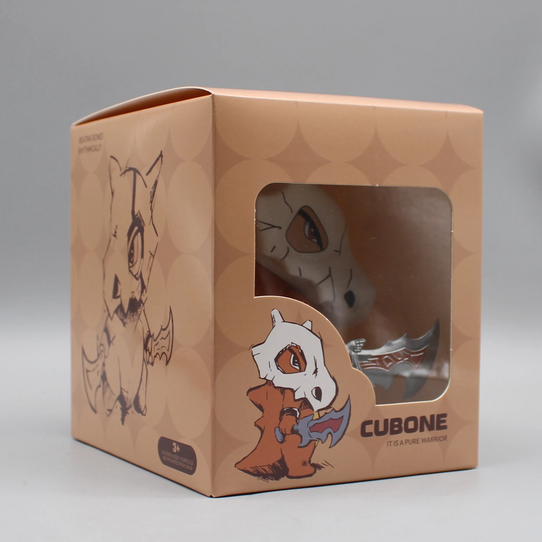 12cm Pokemon Anime Games Action Figures Cubone War-god Doll PVC Statue Figurine Collection Model Desktop Decor Toy For Kids Gift