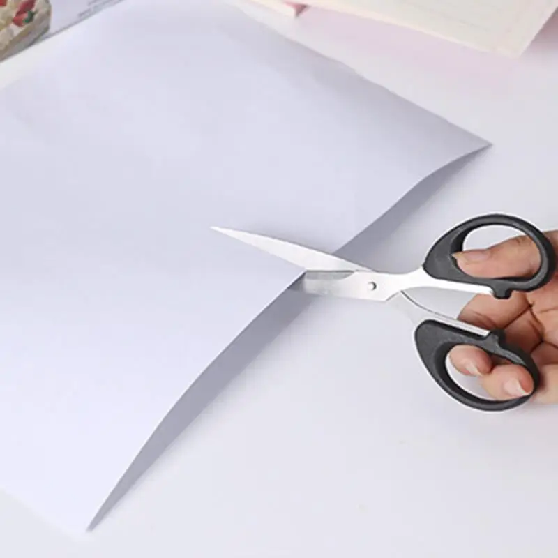 Tailor Scissors 1Pcs Stainless Steel for Civilian Tailor Stationery Office Paper Cut Household Thread