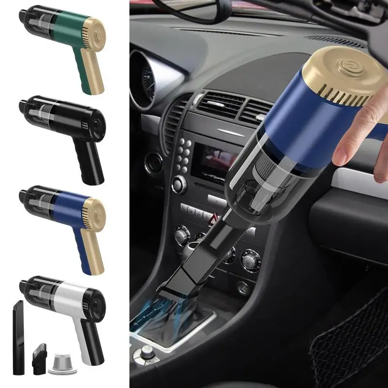 

Car Vacuum Cleaner Wireless Handheld Powerful Cleaning Machine 9000Pa USB Detachable Cleaner Washable Vacuum For Cars And Home