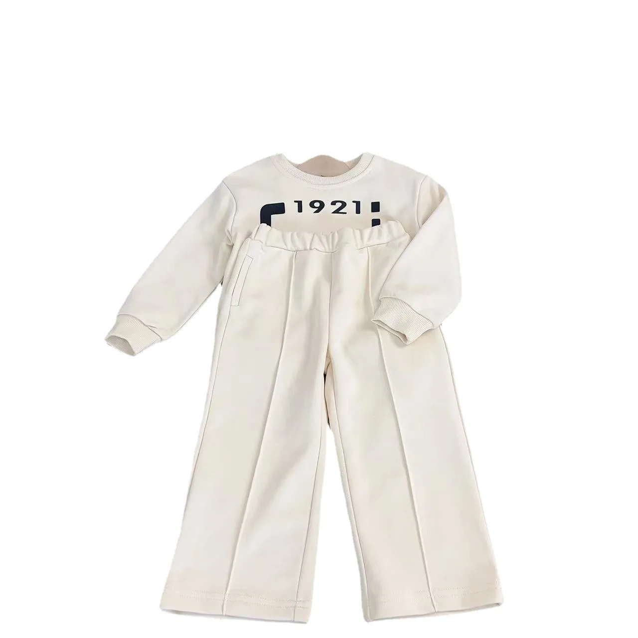 Spring Autumn Boys Girls Clothing Set Long Sleeve Zipper Sweatshirt Coat+Trousers Letter Sport Suit 2Pcs Tracksuit 2pcs set men t shirt shorts solid color casual zipper short sleeve tracksuit sport joggers outfits summer tops pants set