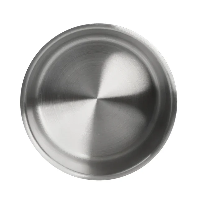 Stainless Steel Double Wall Dog Feeding Bowl Non Skid 6