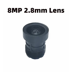 8MP 4K Starlight Lens with IR Filter and M12 Mount, 2.8mm F1.6 Aperture - With 650nm Filter