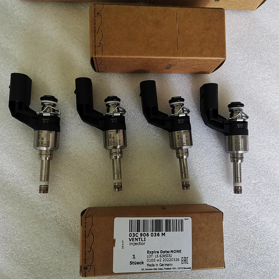 Fuel Injector Repair,4 Set Fuel Injectors Seals O Ring Kit 03C198149 Fuel Nozzle Seal Replacement For CC EOS - View #6