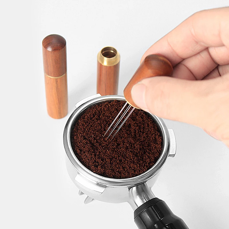 Espresso Coffee Stirrer Distributor Needle Stainless Steel Coffee Powder Tamper Tool Stirring Barista Accessories