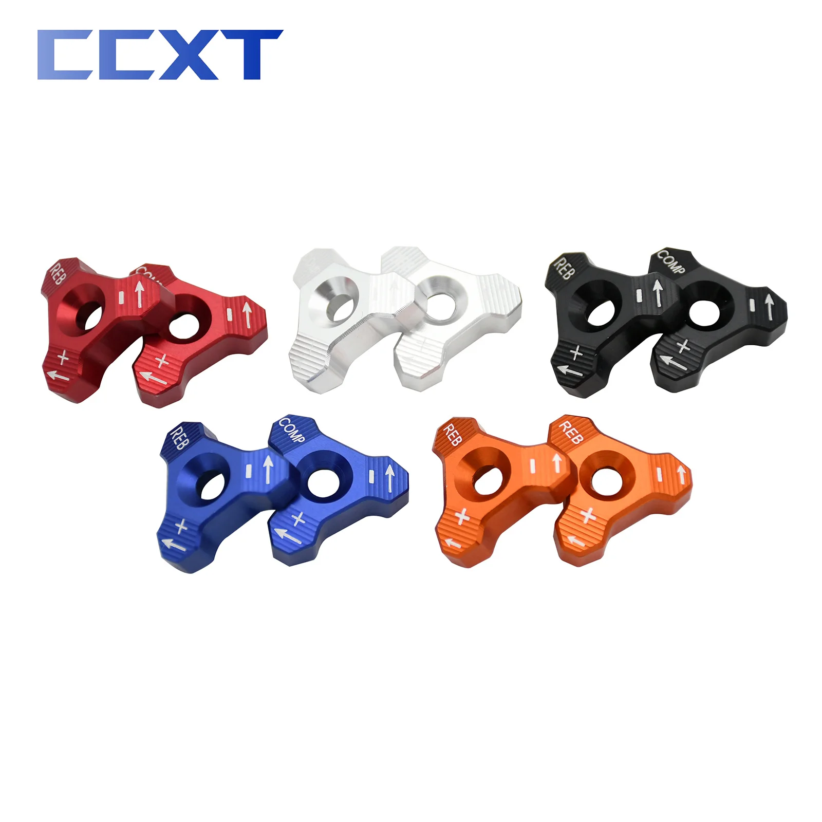 KTM EXC SX SXF XCW XCF EXCF EXCR 125 용 CNC 48mm 프론트 쇼크 업소버 포크 노브 조절기 볼트, 150 250 300 350 400 450 500 525