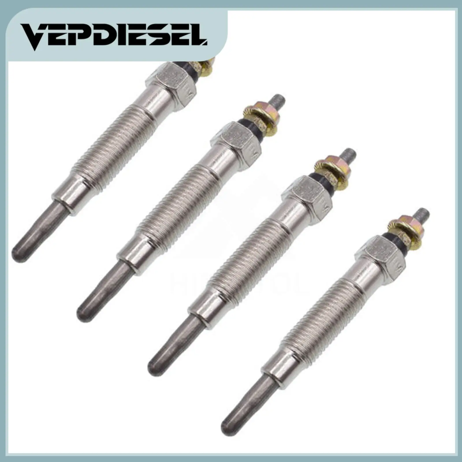 

4x Diesel Glow Plugs MD050212 For Mitsubishi Triton Pajero L200 L300 4D56 4D56T 2.5L Engine w/3 months warranty