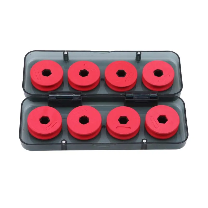 8/16Pcs Foam Winding Board - Bobines et Porte-Lignes pour Organisation Matériel Pêche Accessoire de Rangement