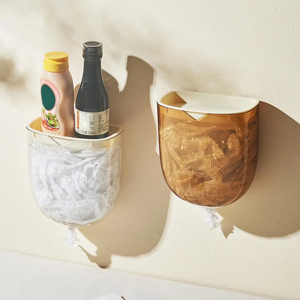 

Self-adhesive Storage Box Non-slip Wall-mounted Storage Box Wall-mounted Storage Box Organize Shoe Covers Shower Hats for Home