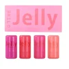 4pcs Set Jelly Cheek Blush Tint 3-in-1 Transparent Moisturized Blusher Facial Contour Rouge Lip Stick Long Lasting Rouge Makeup 6