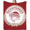 Olympiacos Club Logo Hairy Blankets for Bed Blanket Large Cobija Cute Throw Blanket Luxury Home Interior Home and Decoration 4
