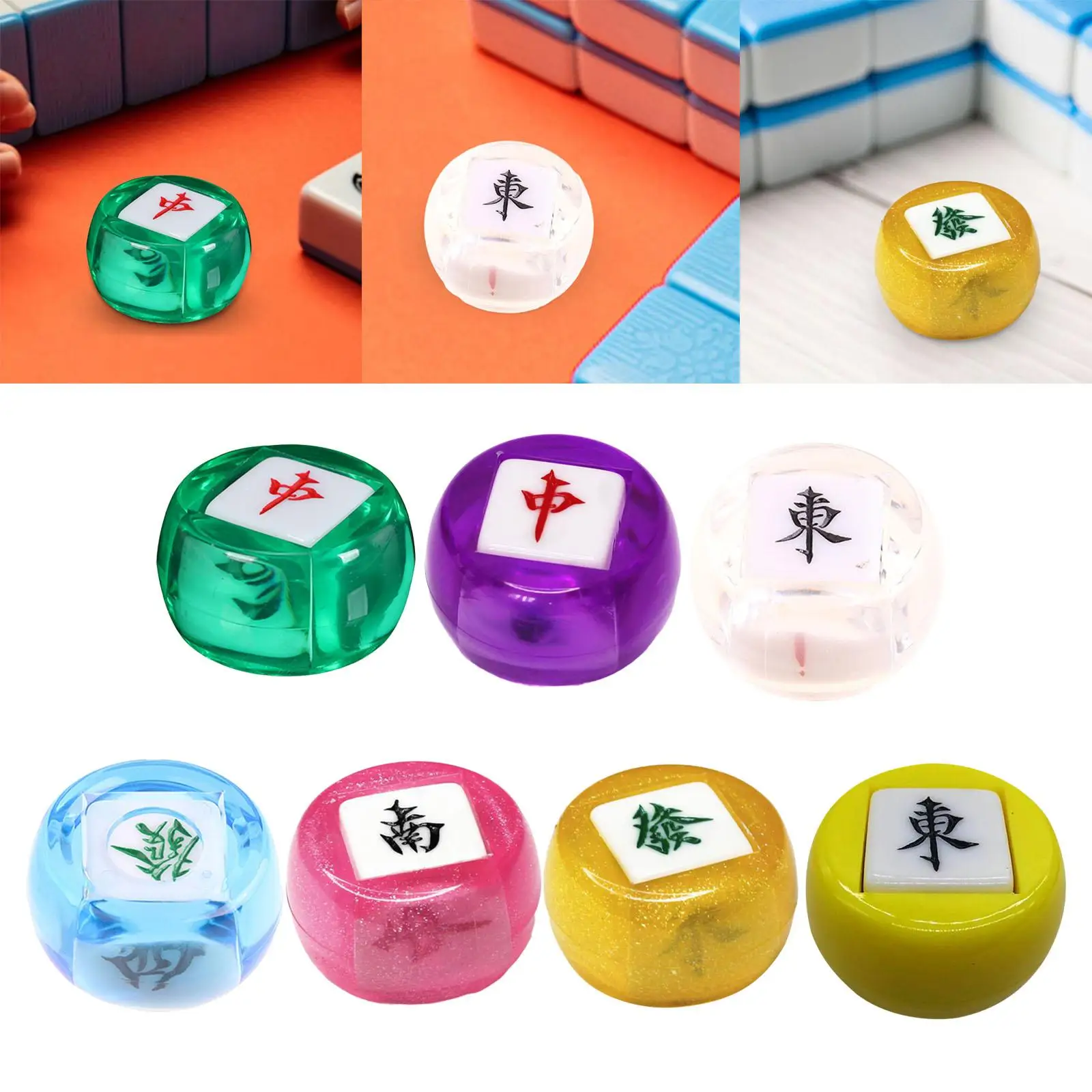 Mahjong Dice South North East West Wind Direction Dices Mahjong Game