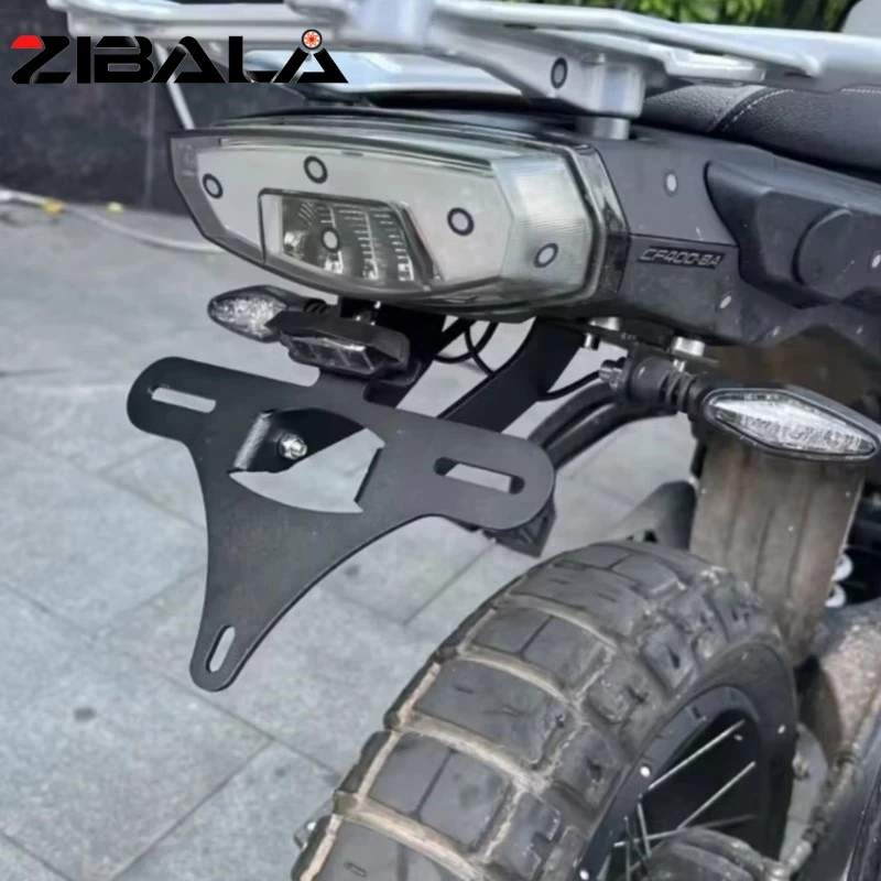 800mt-X 번호판 홀더 LED 브래킷 리어 라이센스 테일 타이디 펜더 제거 키트 CFMOTO CF 800MT-X 랠리 2024 2025 2026용