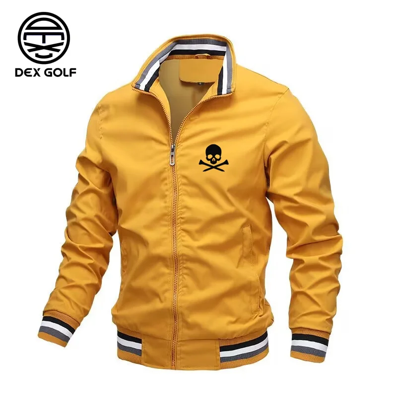 DEX Golf Clothing Spring Men's and Women's Windproof and Sunscreen Tops Fashion Hoodie Leisure Outdoor Sports Golf Jacket