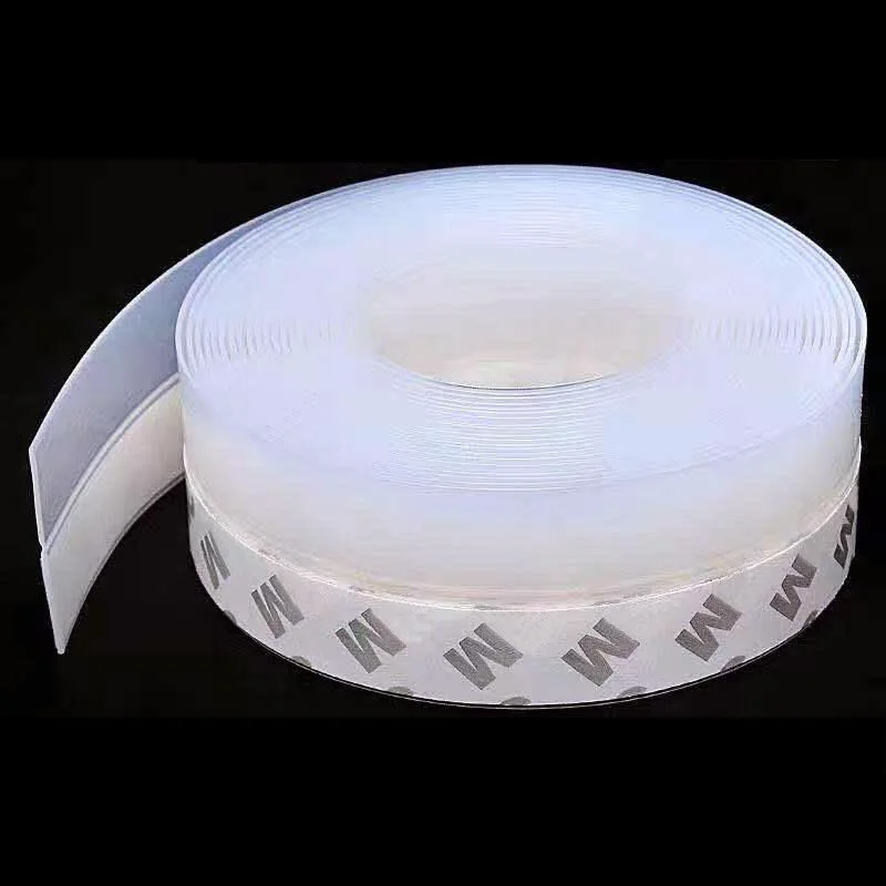 

25/35/45 Wide Rubber Self-adhesive Back Adhesive Door Window Sealing Strip Window Wind Strip Glass Door Seam Strip Dust Strip