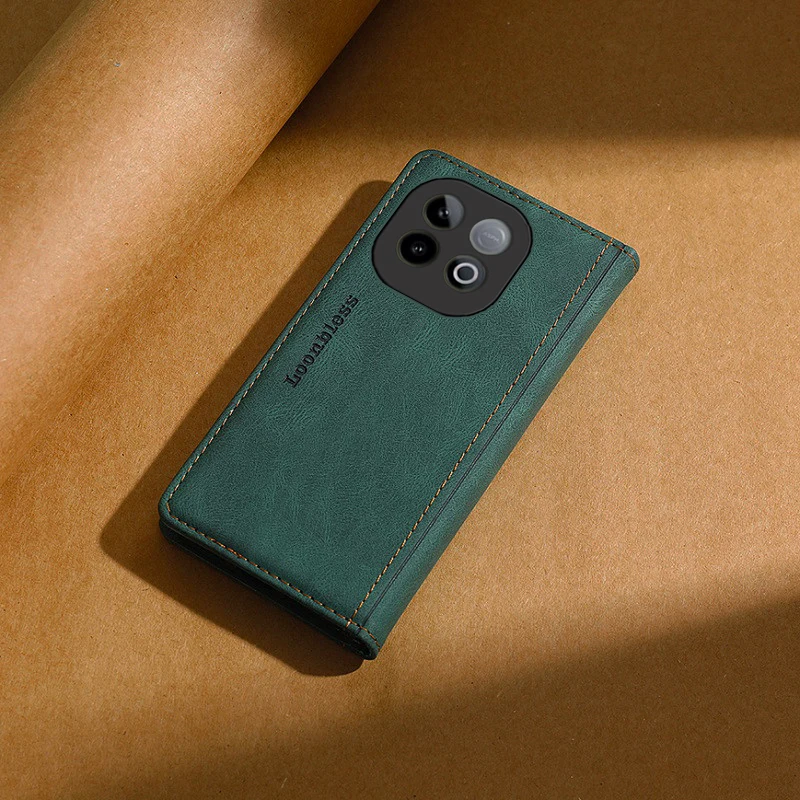 Leather Wallet Flip Case