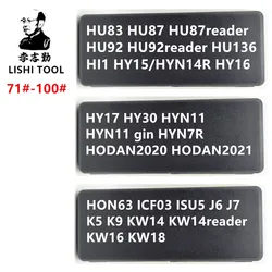 Premium Lishi Automotive Lock Pick and Decoder Set (ICF03)