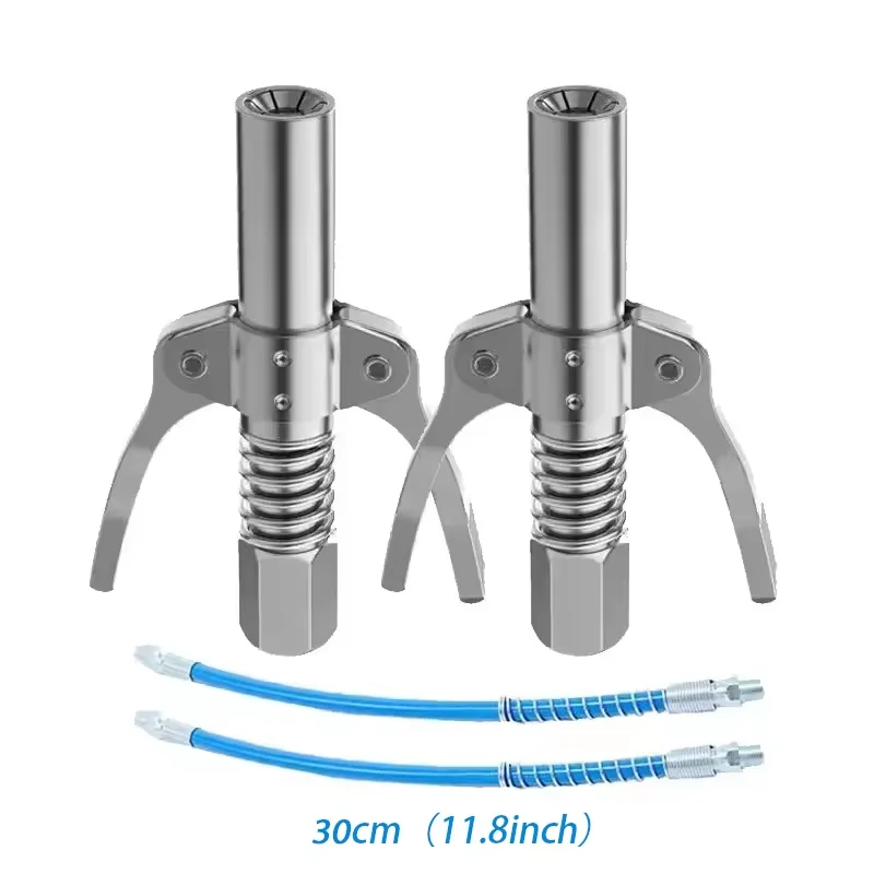 Embout Pompe à Graisse 1/8" NPT 10000 PSI - Double Poignée Pour Moins D'Effort