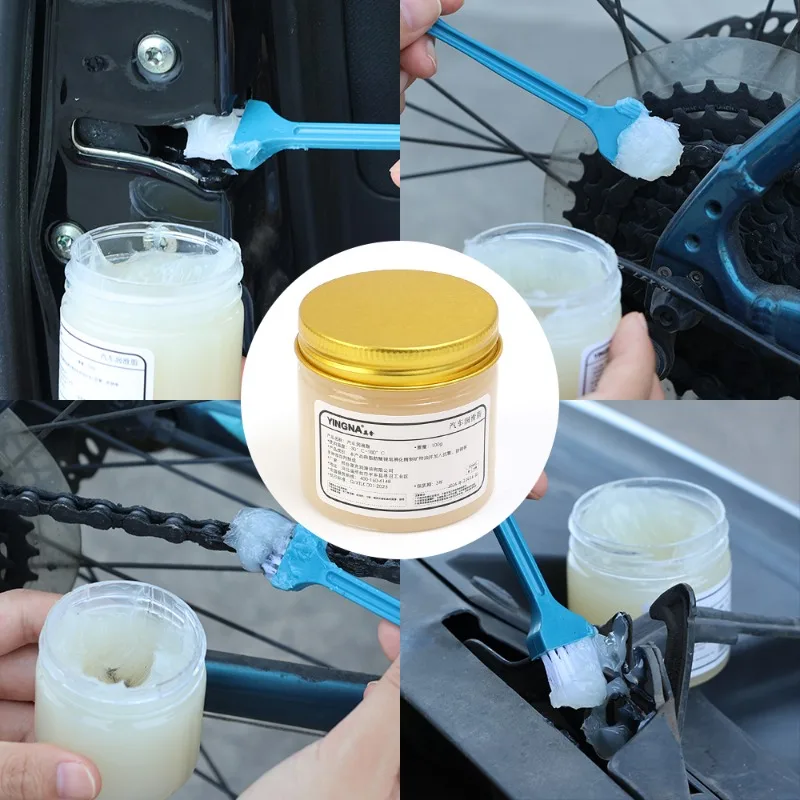 Car lubricant grease lubricant Car Lubricating Grease Set Lithium Track Abnormal Noise Antirust Oil White Mechanical Maintenance Gear Bearing Oil Grease Kit