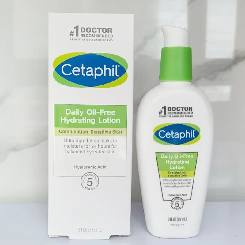 

Cetaphil Hydrating Lotion Hyaluronic Acid Whey Refreshing Facial Moisturizer Soothing Skin Repair Moisturizing Facial Cream 88ml