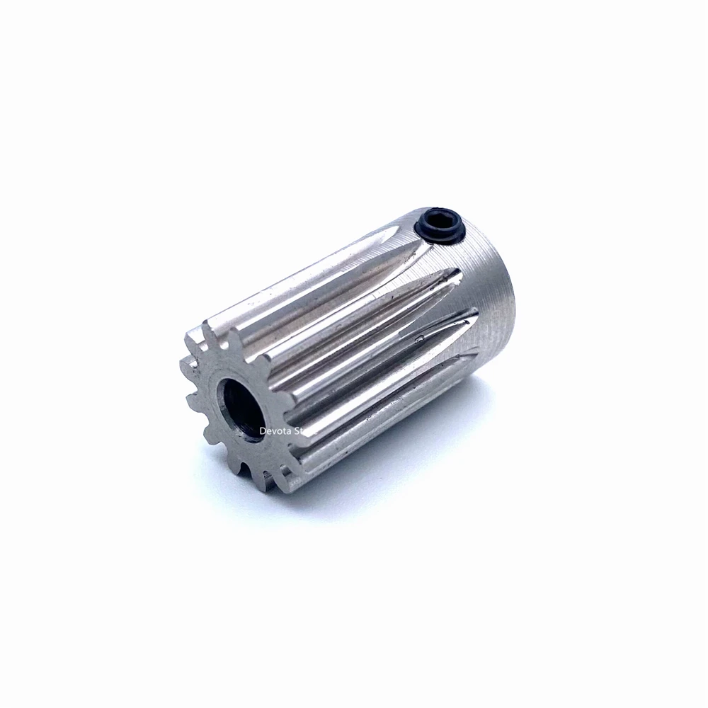 1M 5mm Spur Stainless Steel Gear 10/11/12/13/14/15/16 Teeth 25MM Total Thickness motor gear transmission gear electric bike gear cassette deck tape gear electric chain saw gear