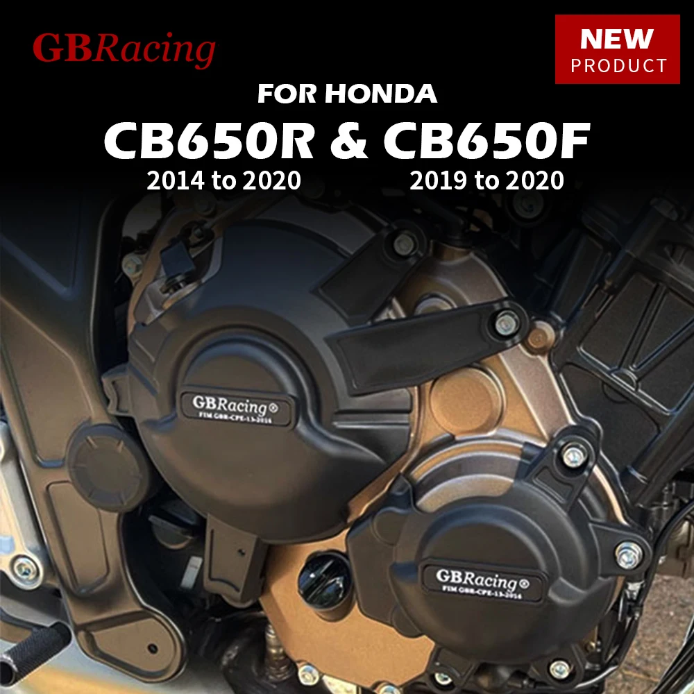 Motorcycle Engine Protect Cover Body & Frames Clutch Pulse Protection Cover Parts For HONDA GBRacing CB650R CB650F 2014 to