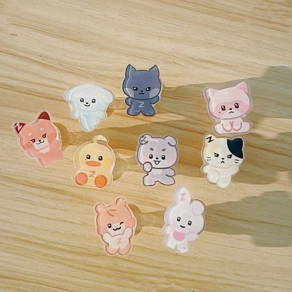 Kpop Idol ZEROBASEONE Acrylic Phone Grips ZB1 Phone Holder Telescopic Support Griptok Fans ZE_ROSE Gift