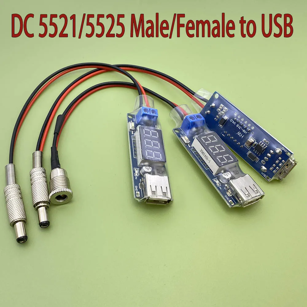 2S-6S Lipo batterie XT XT60 prise vers USB 2.0 5V 2A connecteur de Charge convertisseur adaptateur LCD T prise Batteries module de télécommande – Image 4