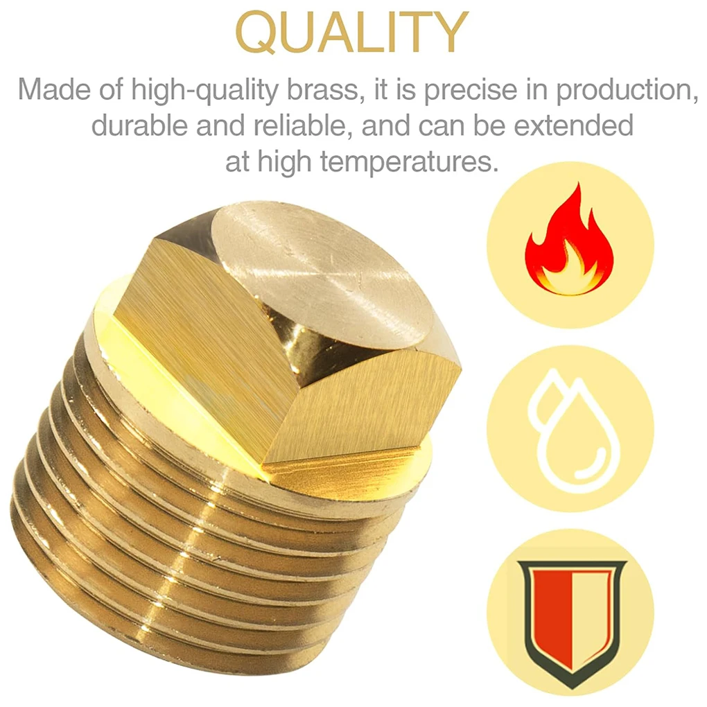 

2/3 2pieces Boat Marine Accessories Convenient Efficient Brass Boat Drain Plug Reliable Safe Boat Plugs
