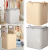 Foldable Household Quilt Storage Box with Zipper Large Capacity Wardrobe Clothing Moving Luggage Bag Cabinet Wardrobe Organizer 1