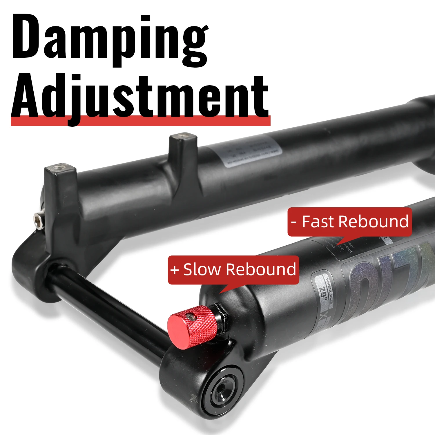 NANLIO X7 サスペンション エア フォーク 27.5インチ テーパー型