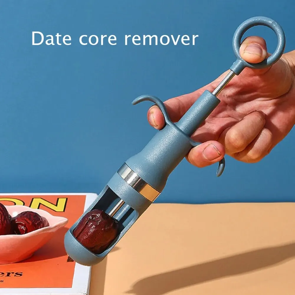 Fruit Pit Remover Jujube Kernel Remover Kitchen Tools Creative Household Red Dates Cherry Pit Separator Fruit Core Seed Removers Kitchen Gadget