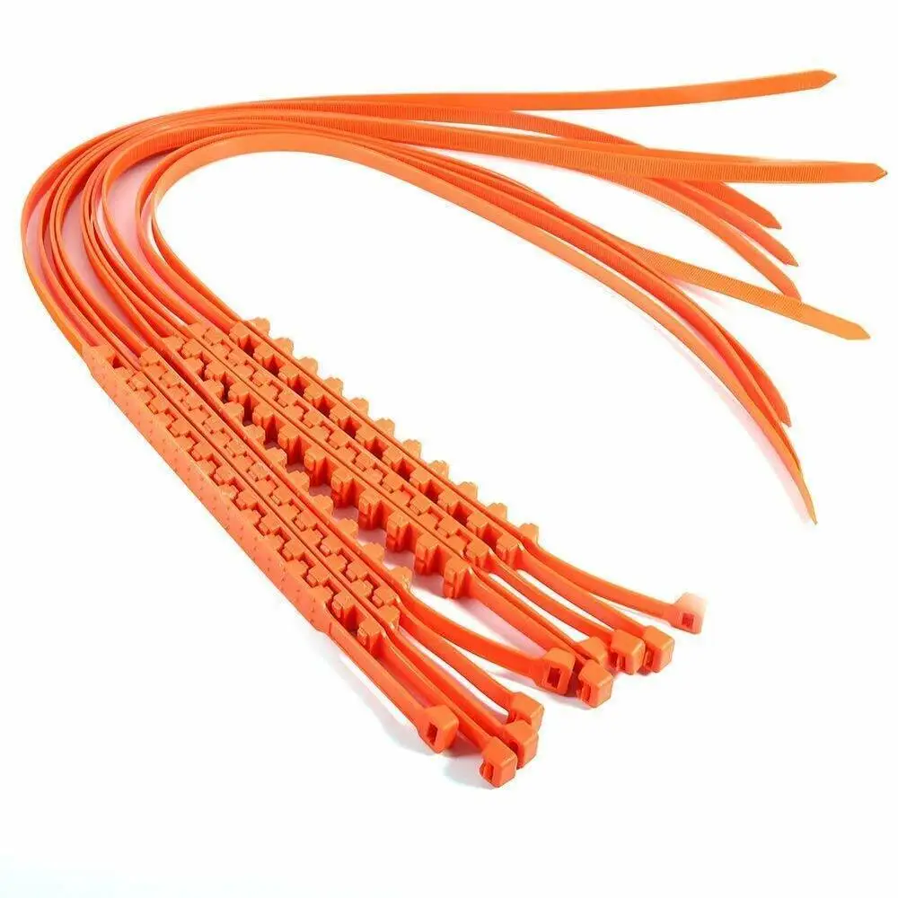 PA Snow Chains For 175-295mm Car Winter Tire Wheels Snow Tire Anti-skid Chains Wheel Tyre Cable Belt Winter Outdoor Chain
