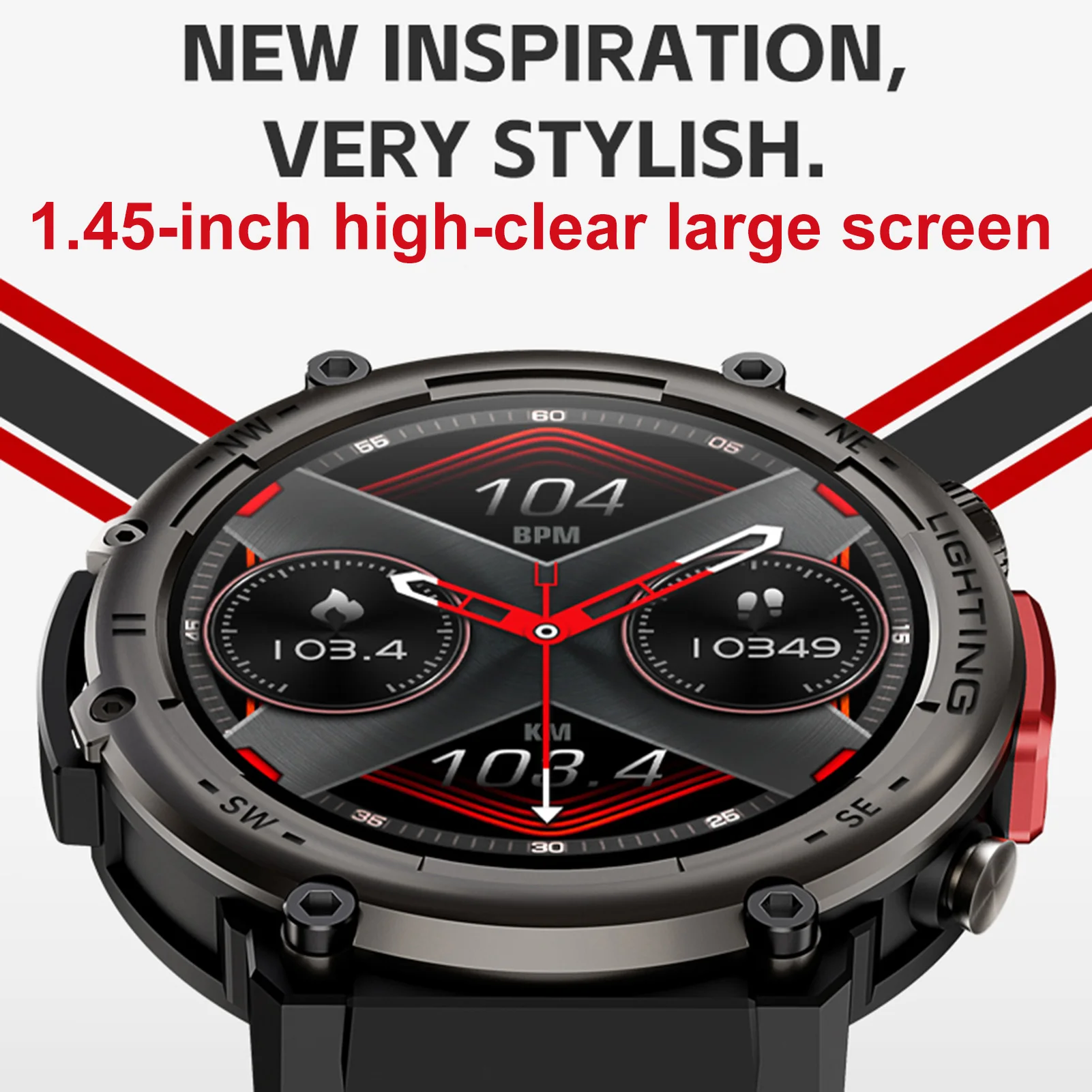 Ʈ ġ ػ ũ  ǰ ͸   ð, IP67 , BT5.0 ȭ Ƽ  , 1.45 ġ