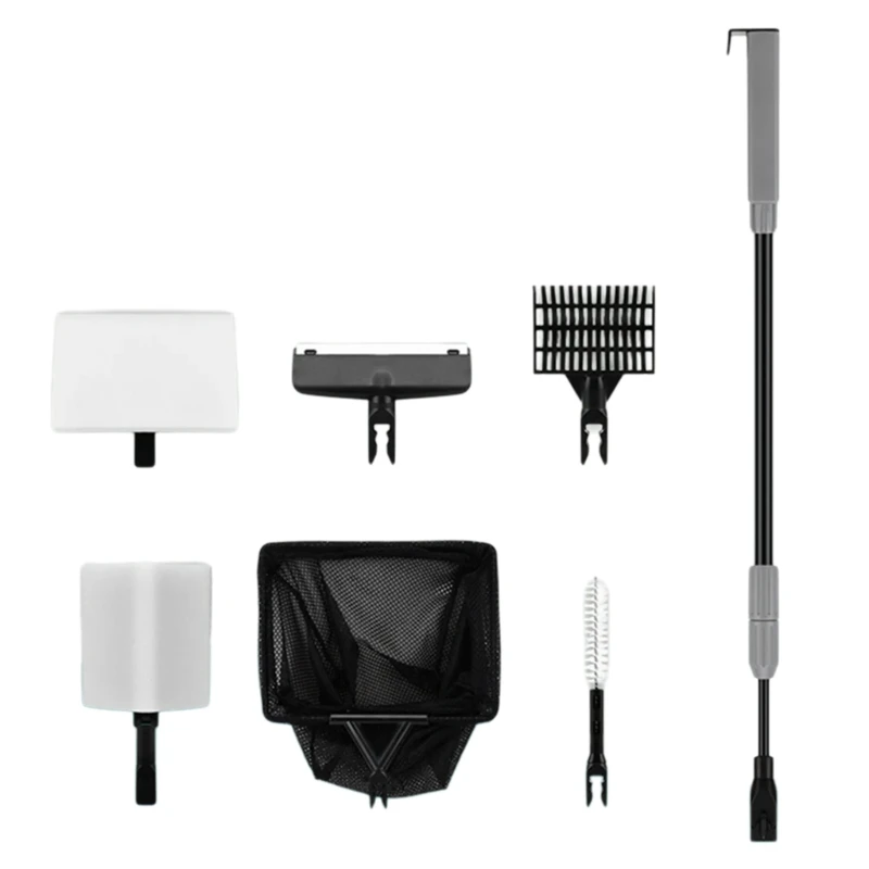 

Наборы для чистки аквариумов с гравием, грабли, скребки для водорослей, инструменты для ухода за аквариумами