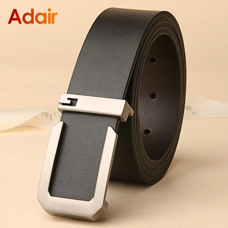 Men Belts Genuine Leather Bussines Fashion Designer Belt Luxury Casual