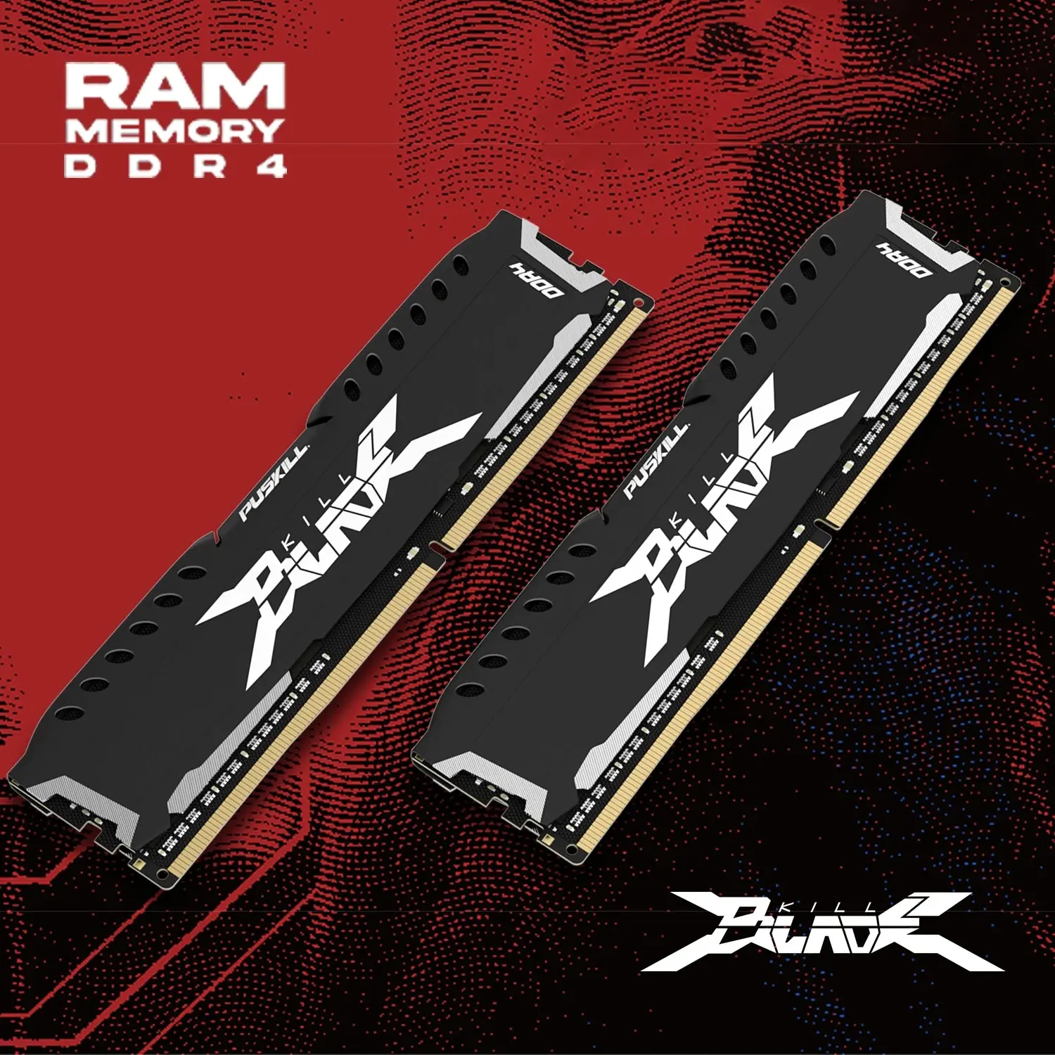 PUSKILL Memória RAM DDR4 16GB 8GB 1